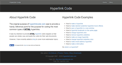 Desktop Screenshot of hyperlinkcode.com